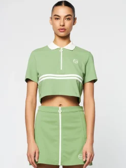 Sergio Tacchini Miss Supermac Polo- JADE GREEN Best
