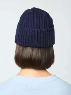 Sergio Tacchini Monk Knit Beanie- MARITIME BLUE Fashion