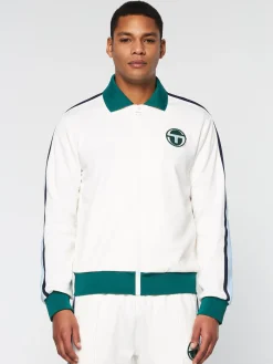 Sergio Tacchini Monte Track Jacket Archivio- GARDENIA Discount
