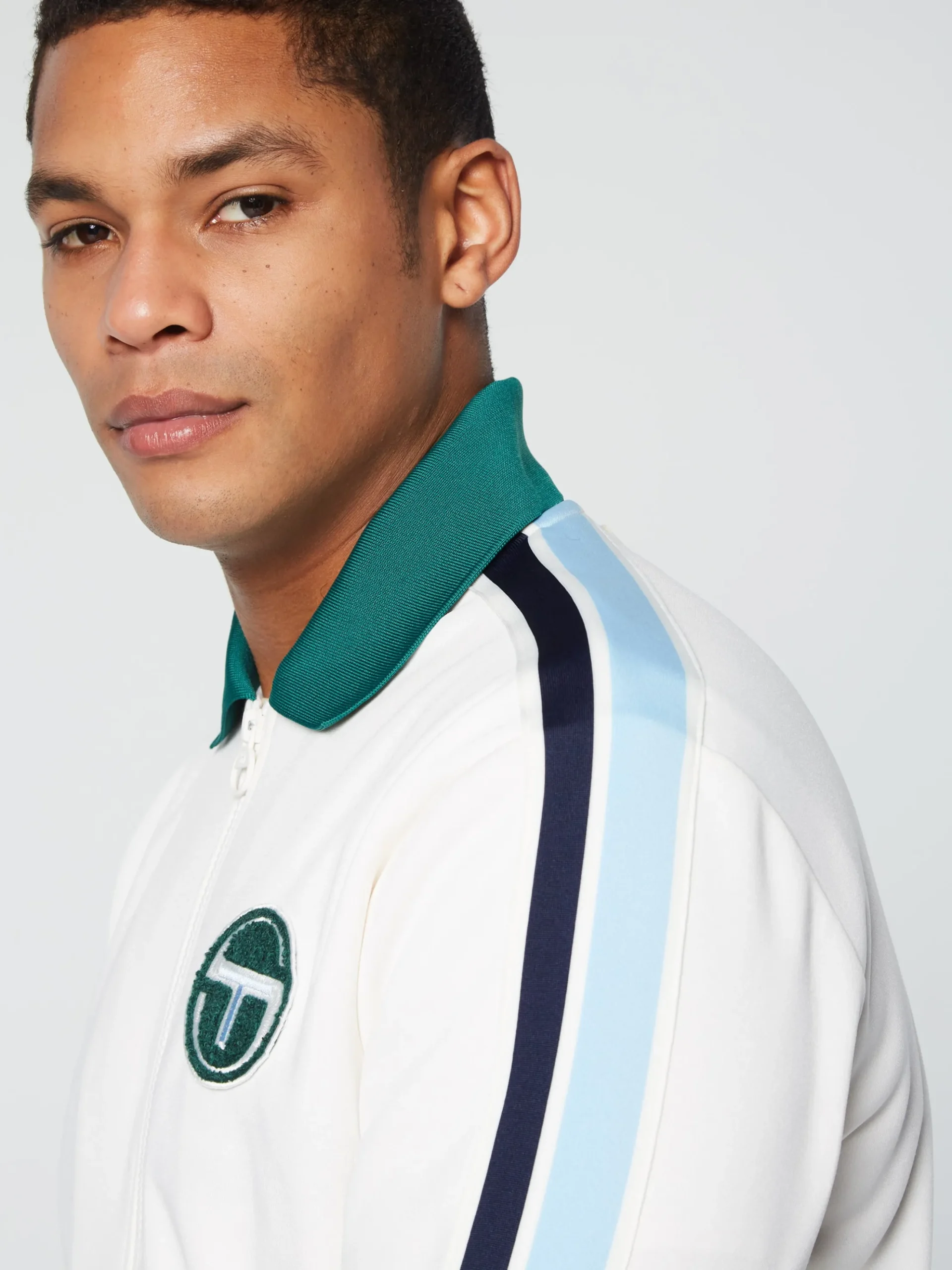 Sergio Tacchini Monte Track Jacket Archivio- GARDENIA Discount