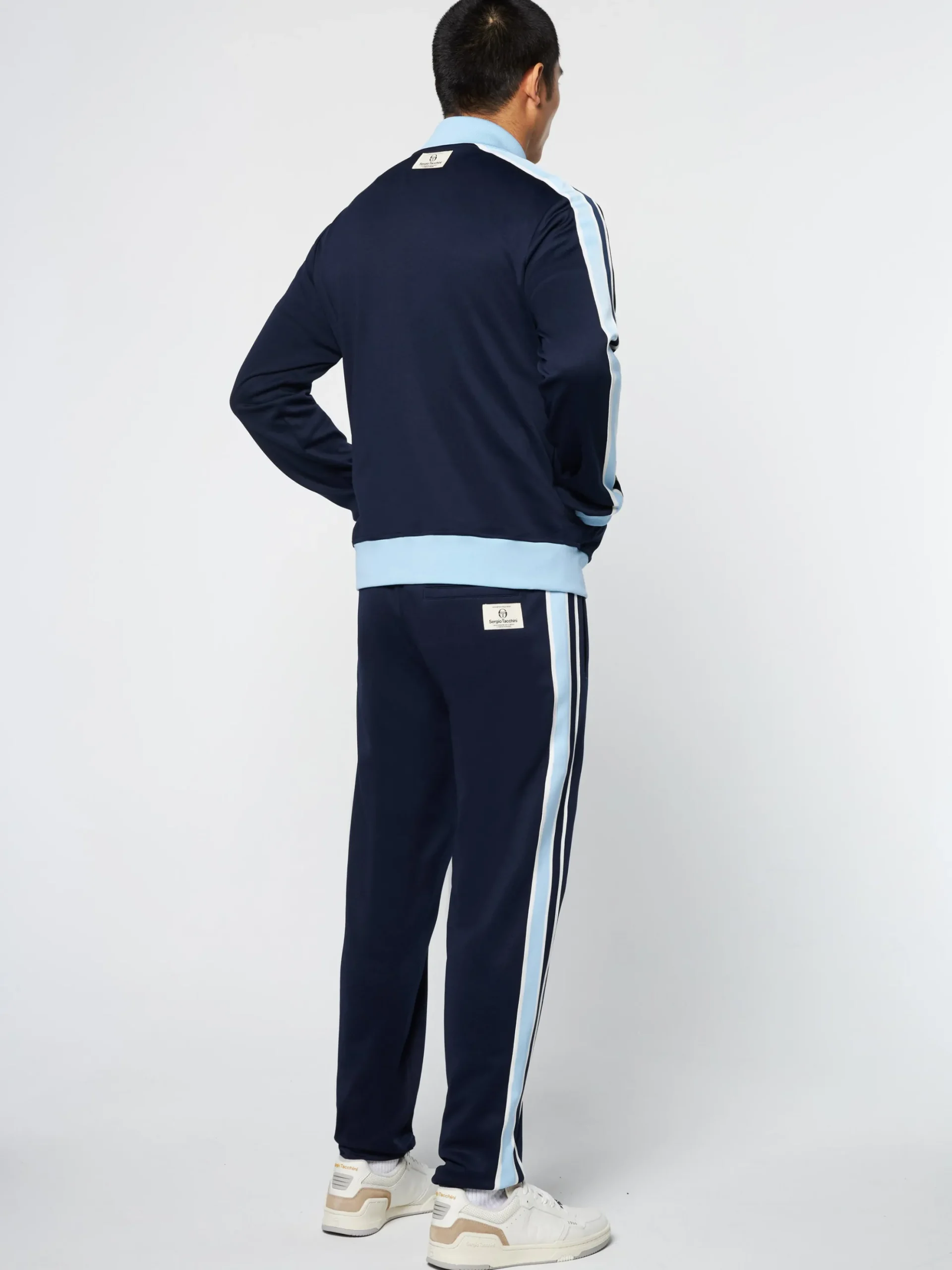 Sergio Tacchini Monte Track Jacket Archivio- MARITIME BLUE Clearance