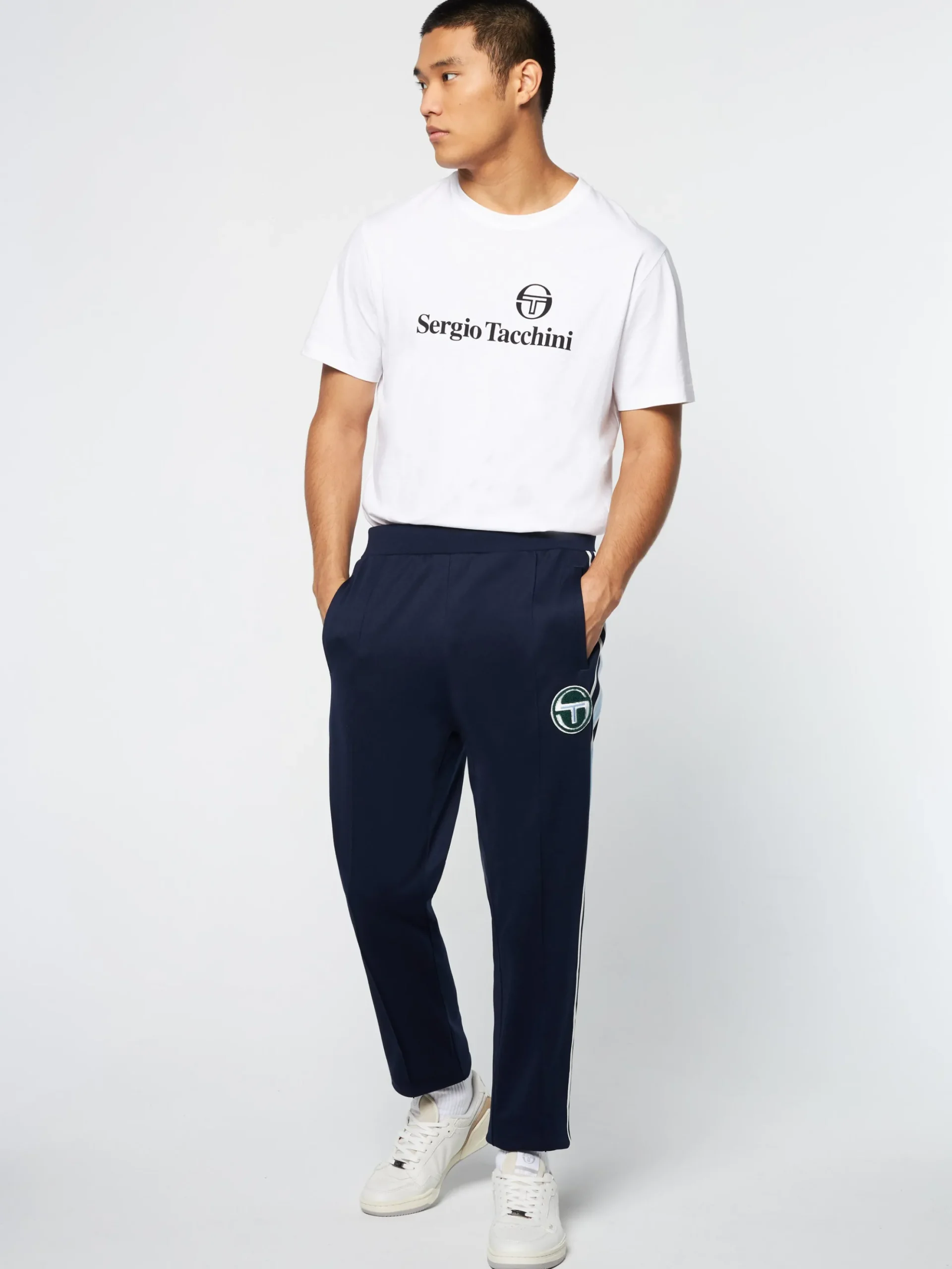 Sergio Tacchini Monte Track Pant Archivio- MARITIME BLUE New