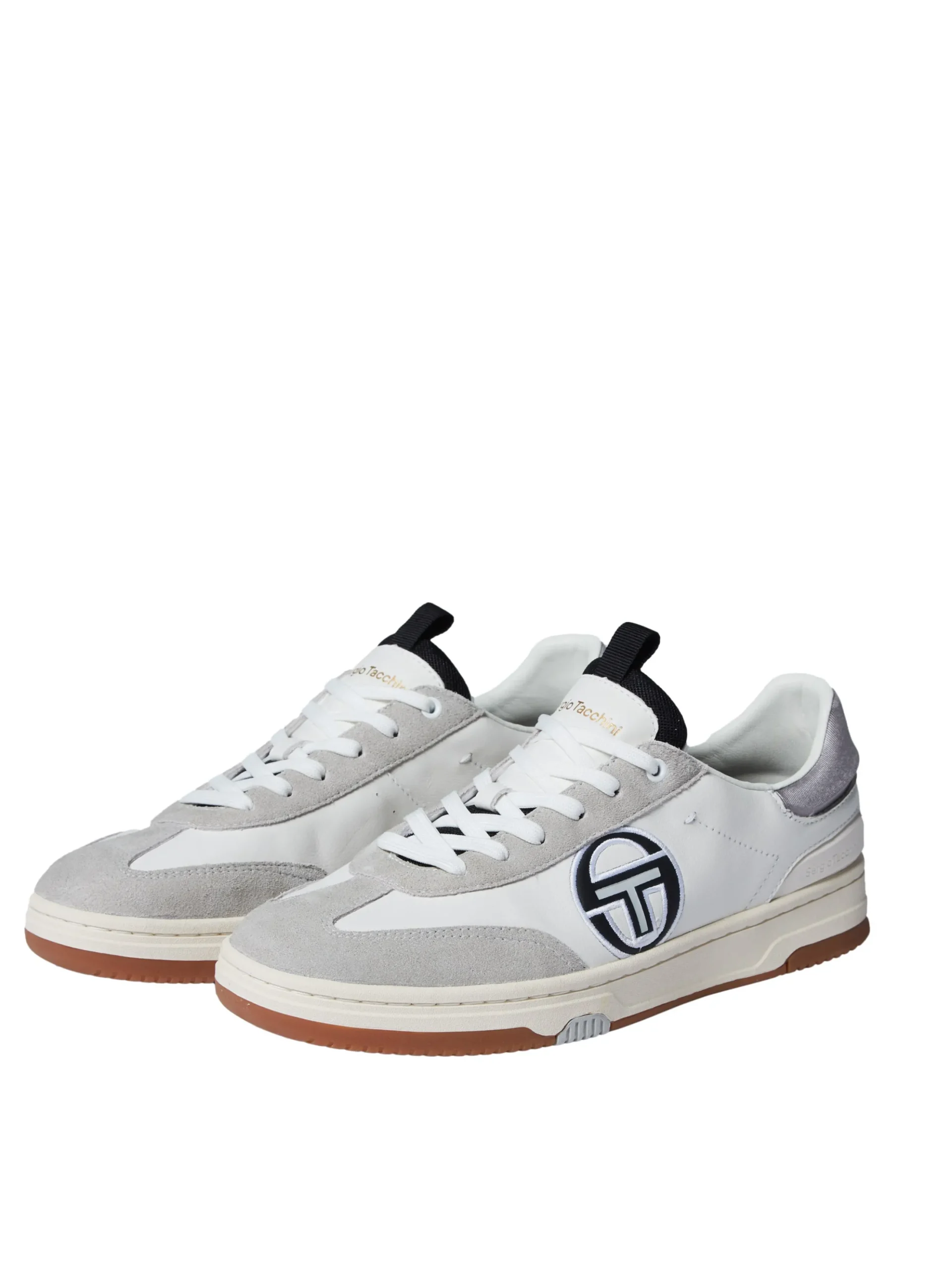 Sergio Tacchini Neo Terrace DA Sneaker- White/ Antique White/ Raven WHITE/ANTIQUE WHITE/RAVEN New