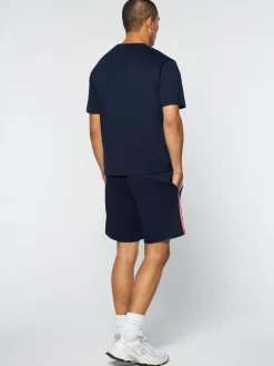 Sergio Tacchini New Melfi T-Shirt- Maritime Blue/ White MARITIME BLUE/WHITE Discount