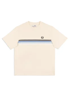 Sergio Tacchini New Melfi T-Shirt- Pearl/ Ivory PEARL IVORY Clearance