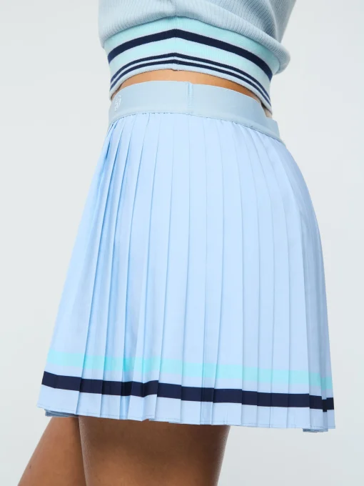 Sergio Tacchini Noale Tennis Wrap Skirt- CELESTIAL BLUE New