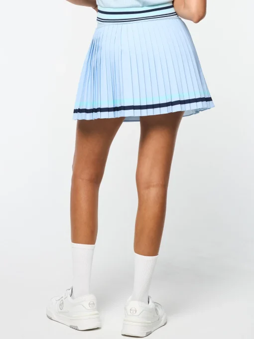Sergio Tacchini Noale Tennis Wrap Skirt- CELESTIAL BLUE New