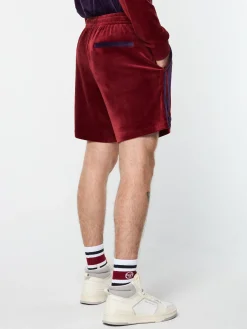 Sergio Tacchini Noci Velour Short- SUN DRIED TOMATO Hot