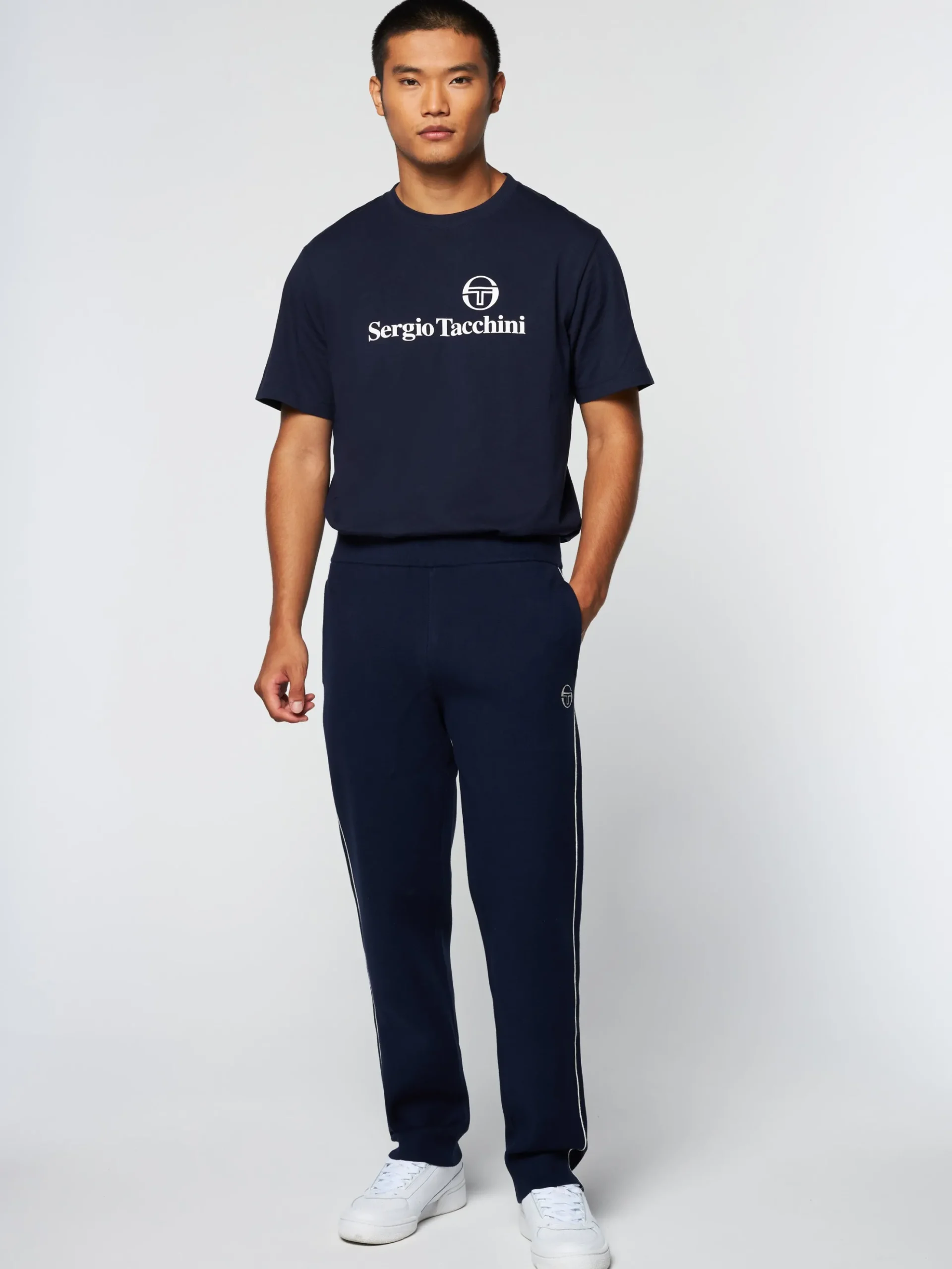 Sergio Tacchini Nostra Track Pant- MARITIME BLUE Fashion