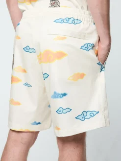 Sergio Tacchini Nuvola Tencel Cabana Short GARDENIA Outlet