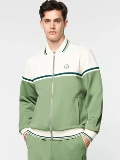 Sergio Tacchini Olmi Track Jacket- HEDGE GREEN Online