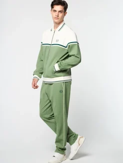 Sergio Tacchini Olmi Track Jacket- HEDGE GREEN Online