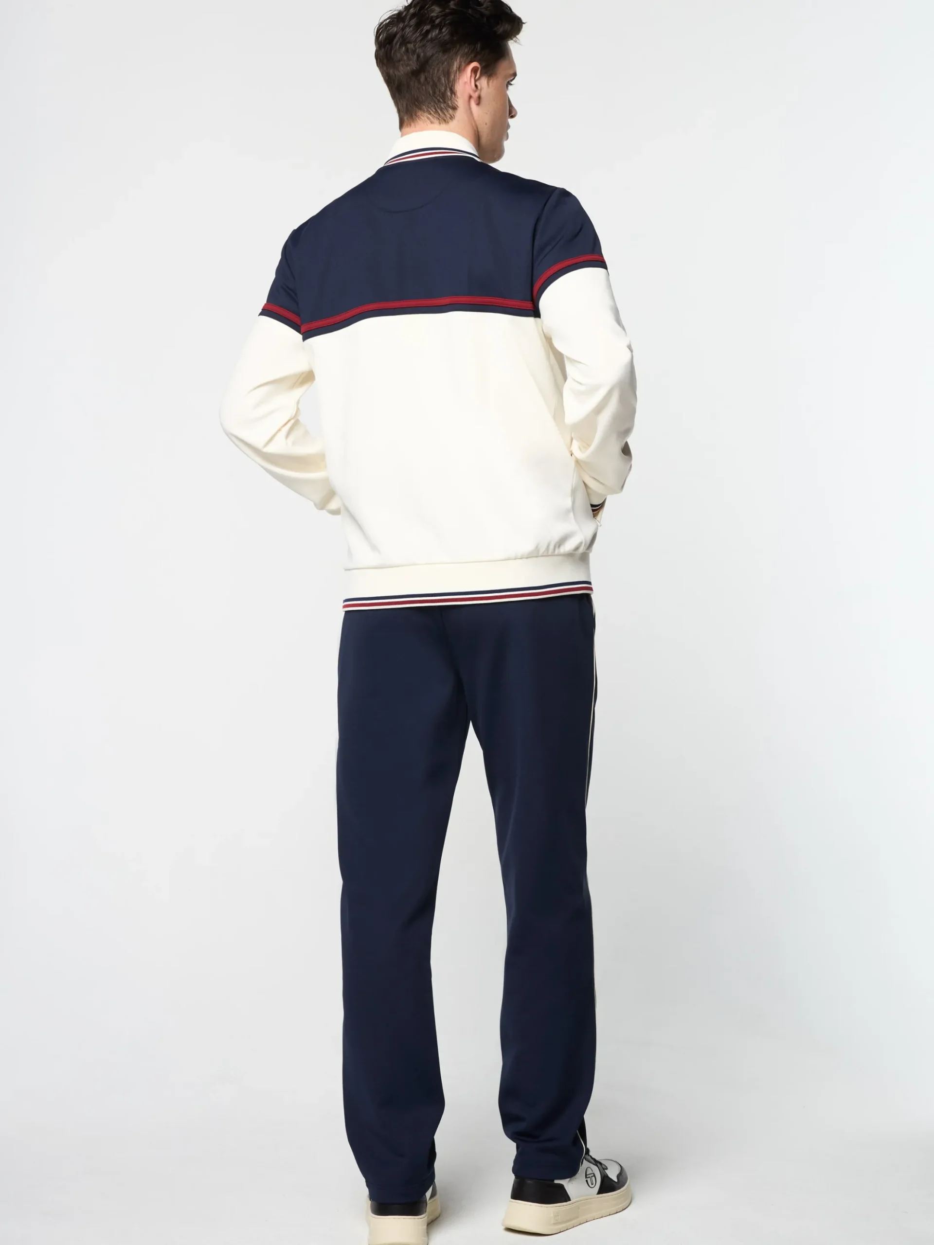 Sergio Tacchini Olmi Track Jacket- MARITIME BLUE Best