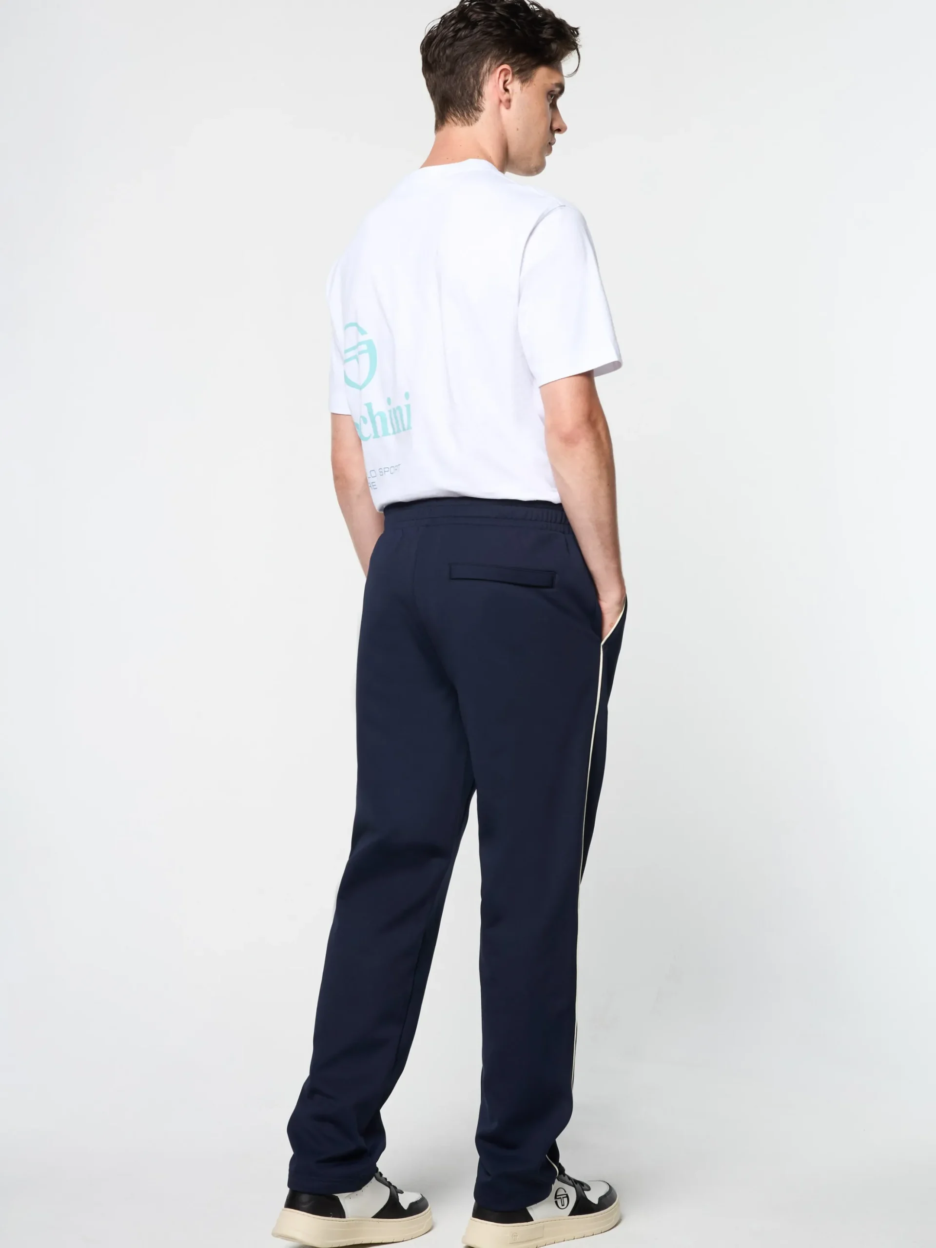 Sergio Tacchini Olmi Track Pant- MARITIME BLUE Hot