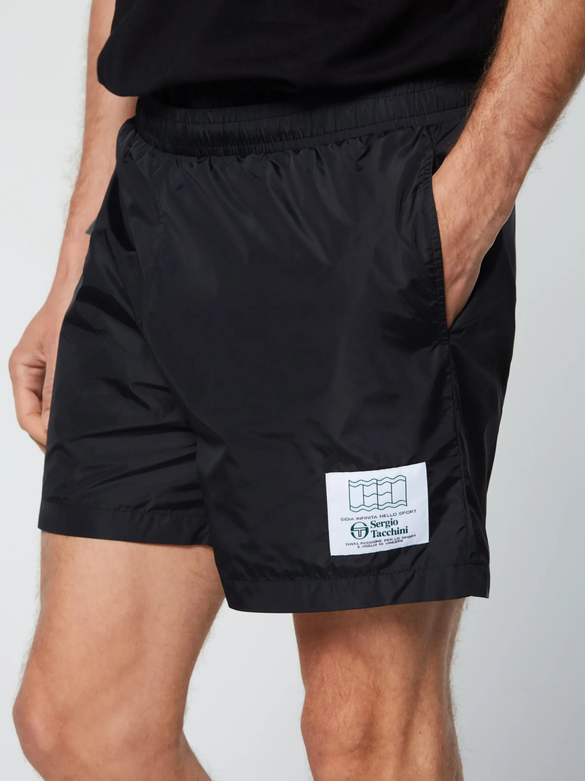 Sergio Tacchini Onda Short- BLACK BEAUTY Clearance