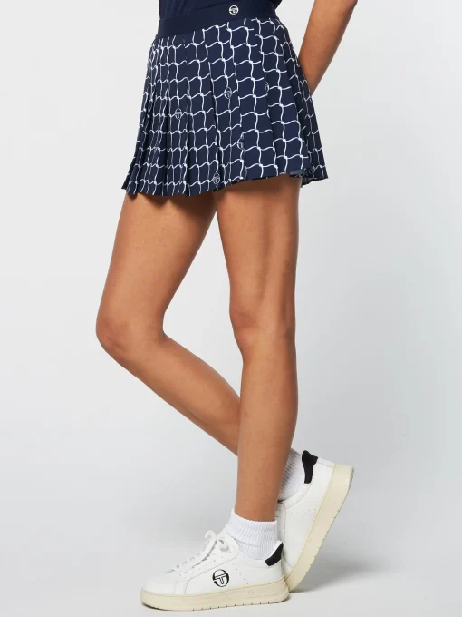 Sergio Tacchini Orazio Printed Skort- MARITIME BLUE Clearance