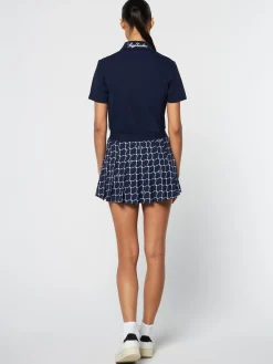 Sergio Tacchini Orazio Printed Skort- MARITIME BLUE Clearance