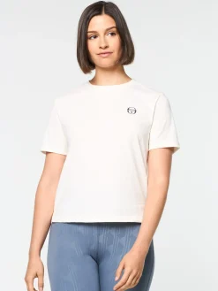 Sergio Tacchini Ostia T-Shirt- GARDENIA Discount