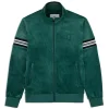 Sergio Tacchini Ostuni Velour Track Jacket- RAINFOREST Fashion