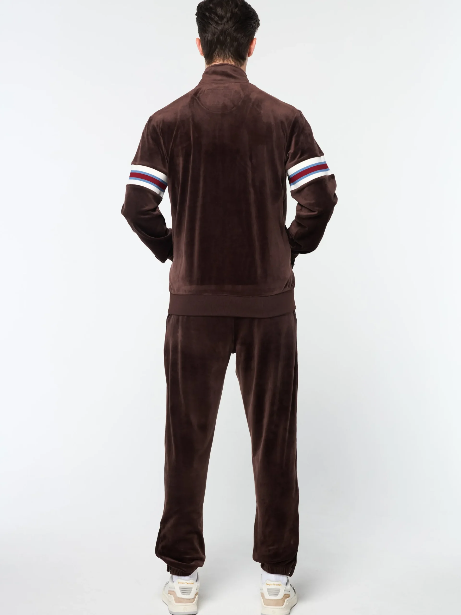 Sergio Tacchini Ostuni Velour Track Jacket- JAVA Best