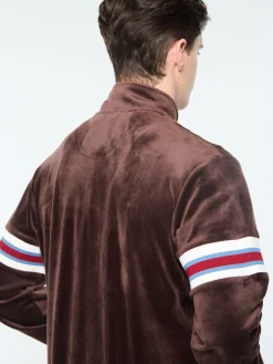 Sergio Tacchini Ostuni Velour Track Jacket- JAVA Best