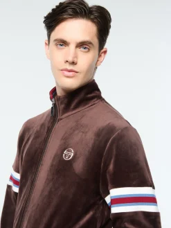 Sergio Tacchini Ostuni Velour Track Jacket- JAVA Best