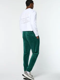 Sergio Tacchini Ostuni Velour Track Pant- RAINFOREST Online