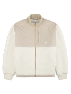 Sergio Tacchini Padula Sherpa Jacket- GARDENIA Sale
