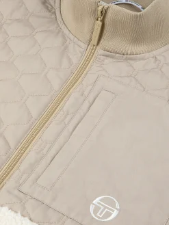 Sergio Tacchini Padula Sherpa Jacket- GARDENIA Sale