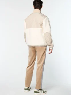 Sergio Tacchini Padula Sherpa Jacket- GARDENIA Sale