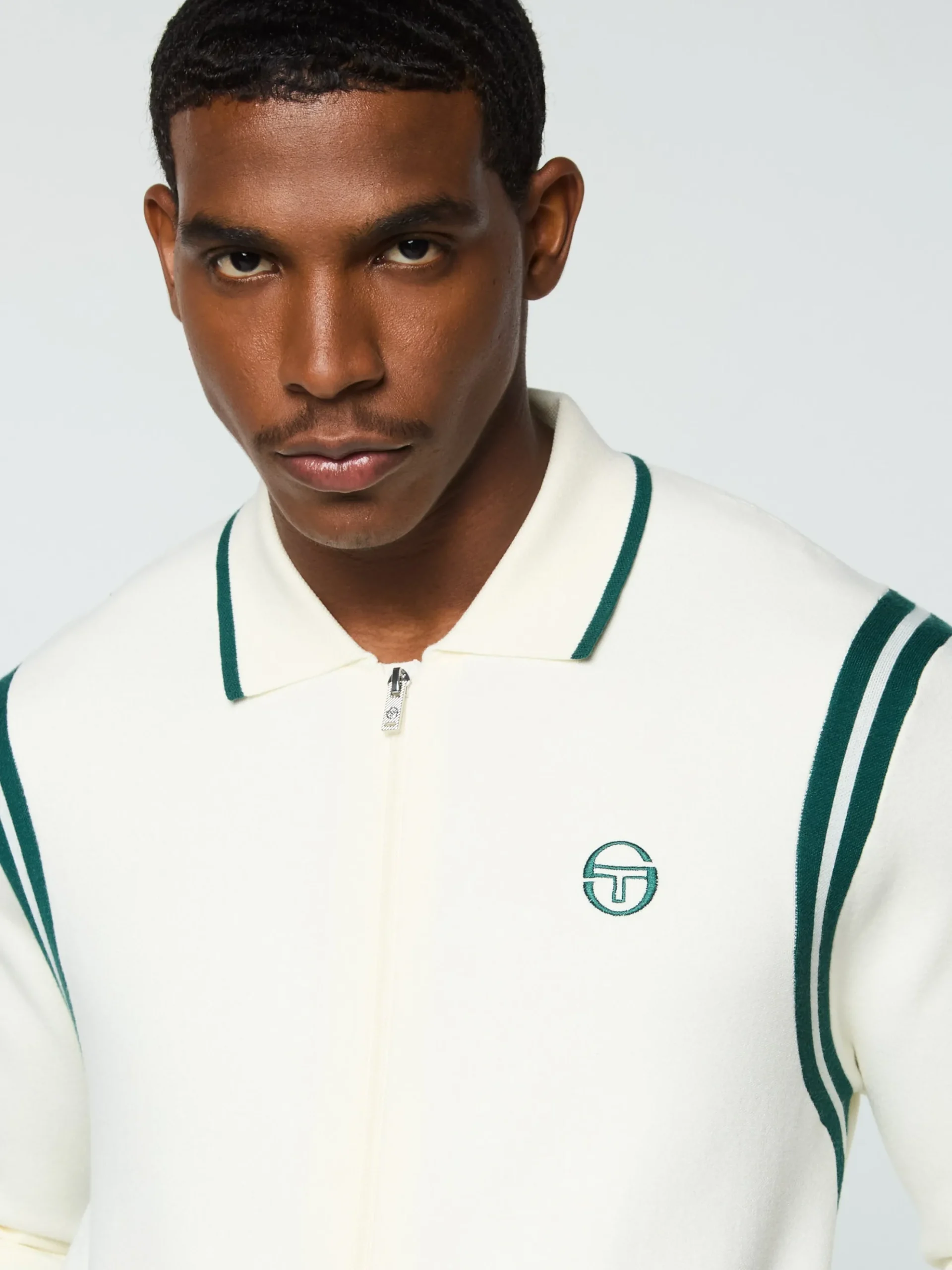 Sergio Tacchini Palla Track Jacket- GARDENIA Clearance