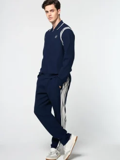 Sergio Tacchini Palla Track Jacket- MARITIME BLUE Discount