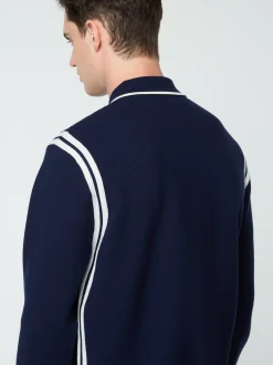 Sergio Tacchini Palla Track Jacket- MARITIME BLUE Discount