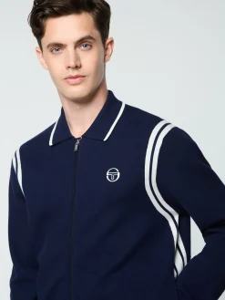 Sergio Tacchini Palla Track Jacket- MARITIME BLUE Discount