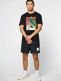 Sergio Tacchini Palma T-Shirt- BLACK BEAUTY New