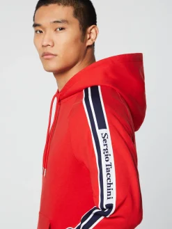 Sergio Tacchini Pereto Tape Hoodie- ADRENALINE RUSH Discount