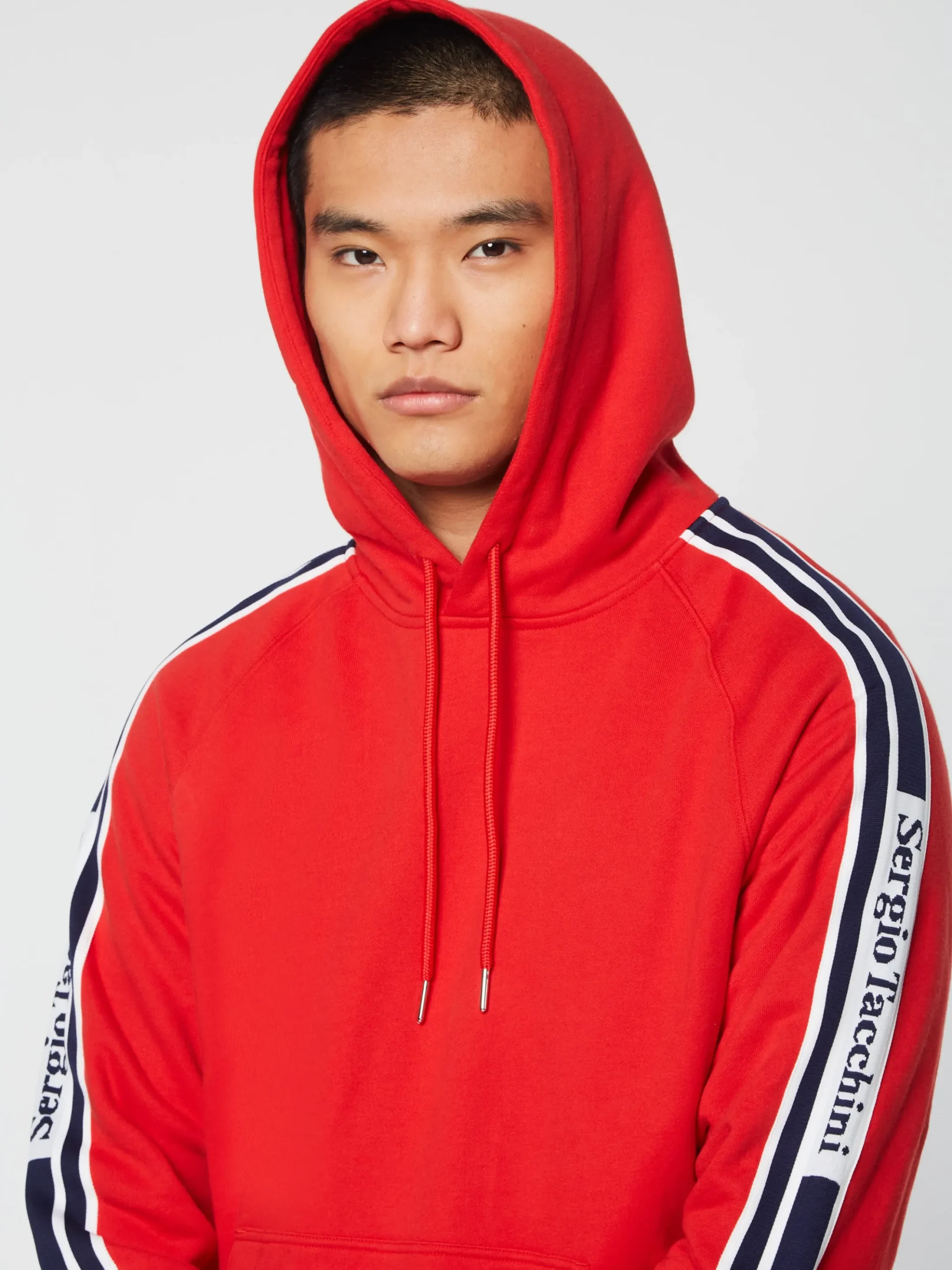 Sergio Tacchini Pereto Tape Hoodie- ADRENALINE RUSH Discount