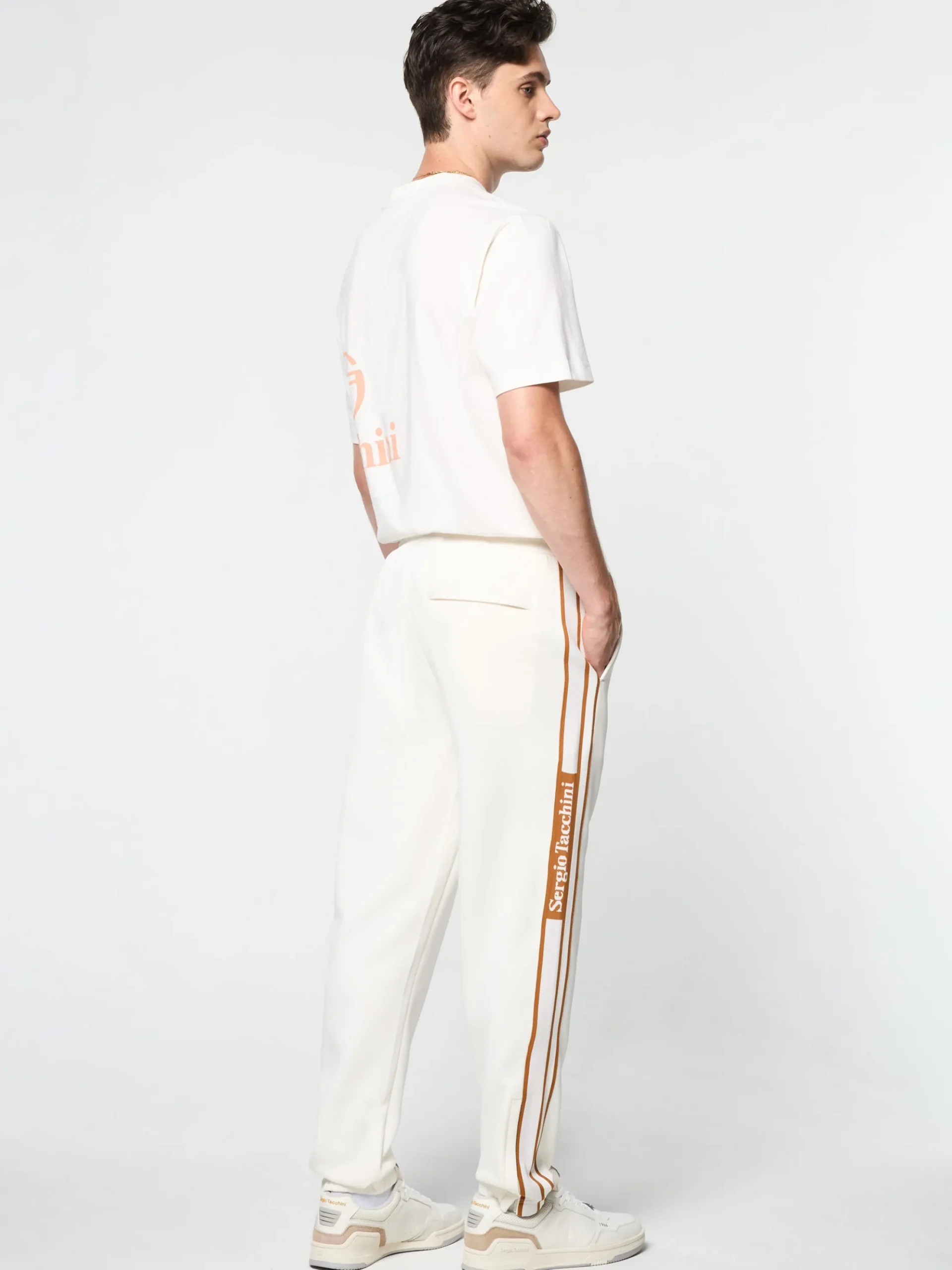 Sergio Tacchini Pereto Track Pant- GARDENIA Hot