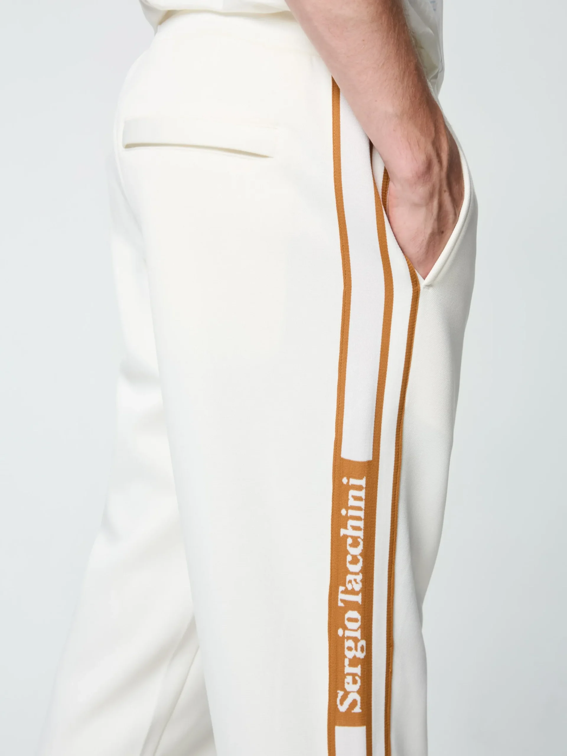 Sergio Tacchini Pereto Track Pant- GARDENIA Hot
