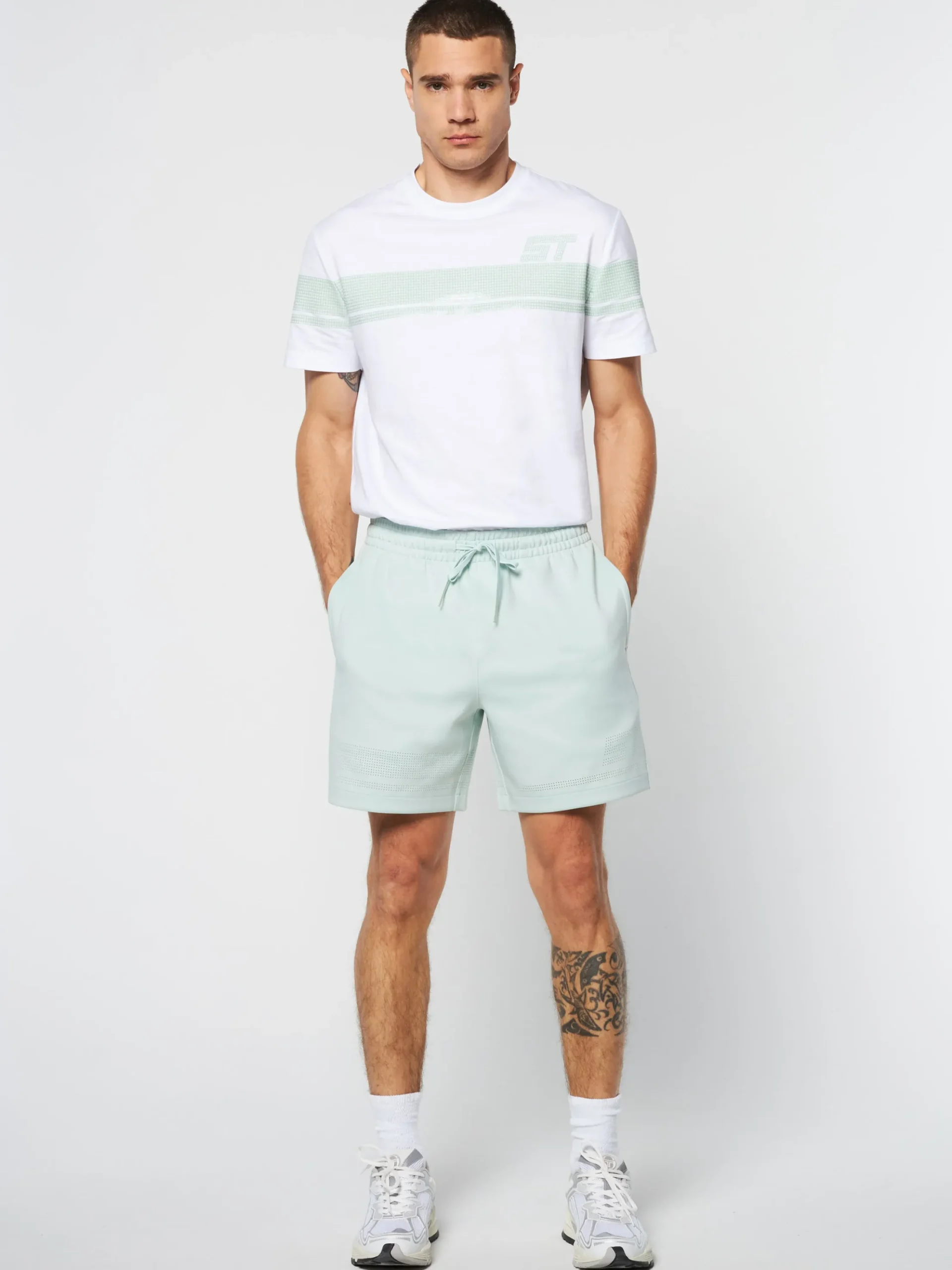 Sergio Tacchini Perforata Short- SURF SPRAY Outlet