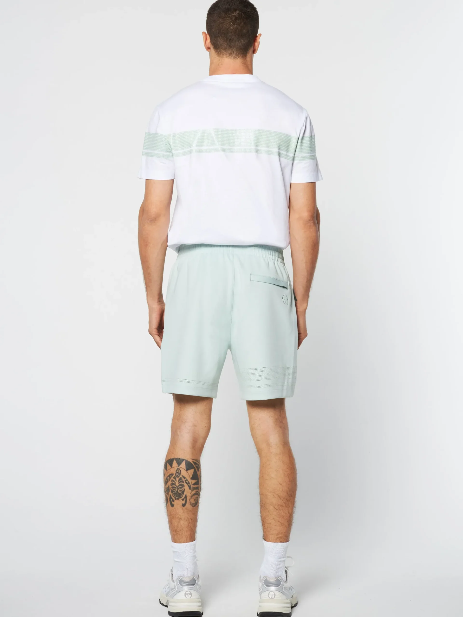 Sergio Tacchini Perforata Short- SURF SPRAY Outlet