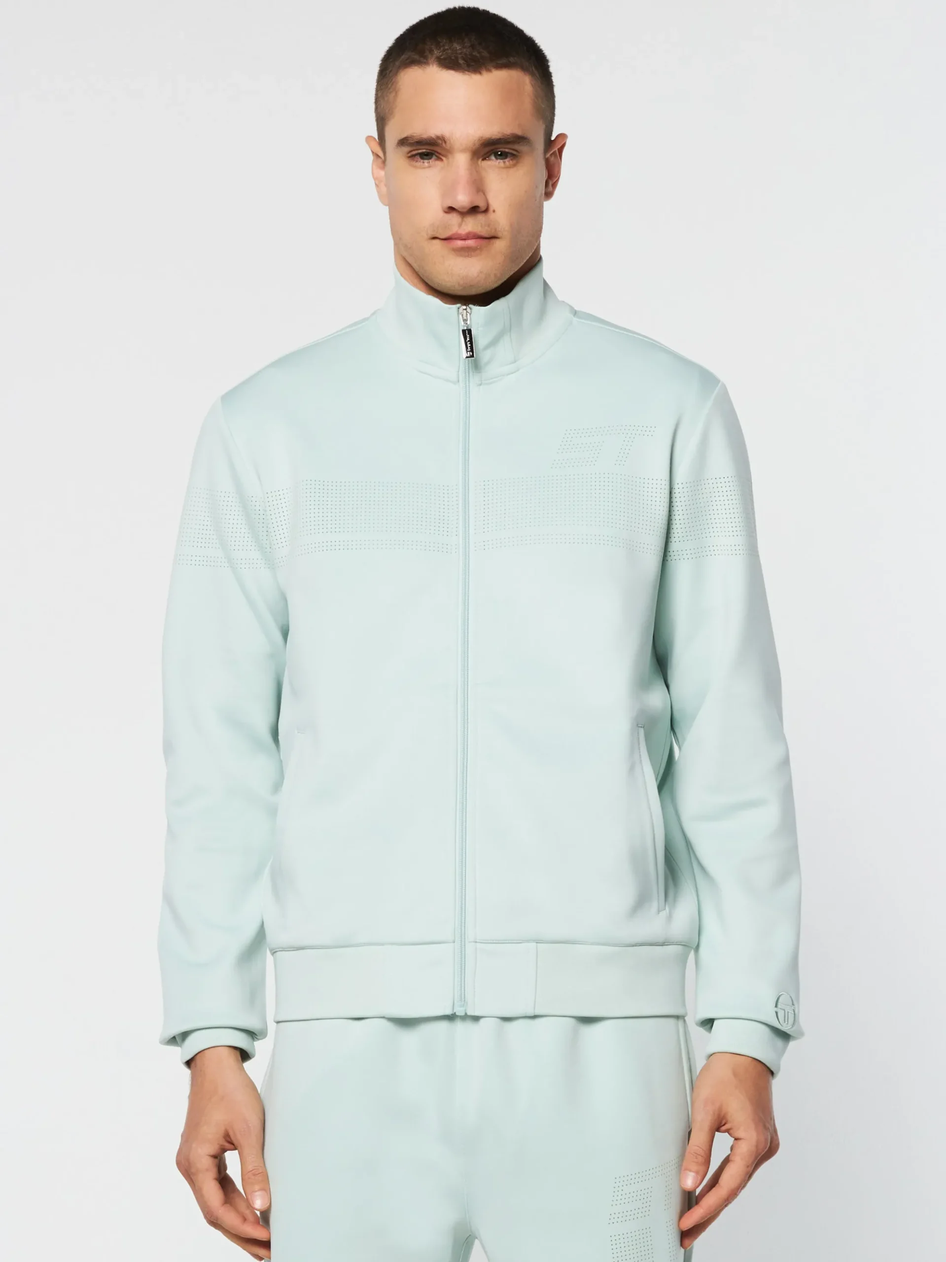Sergio Tacchini Perforata Track Jacket- SURF SPRAY Hot