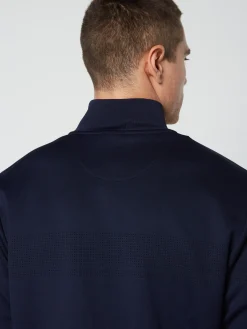 Sergio Tacchini Perforata Track Jacket- MARITIME BLUE Sale