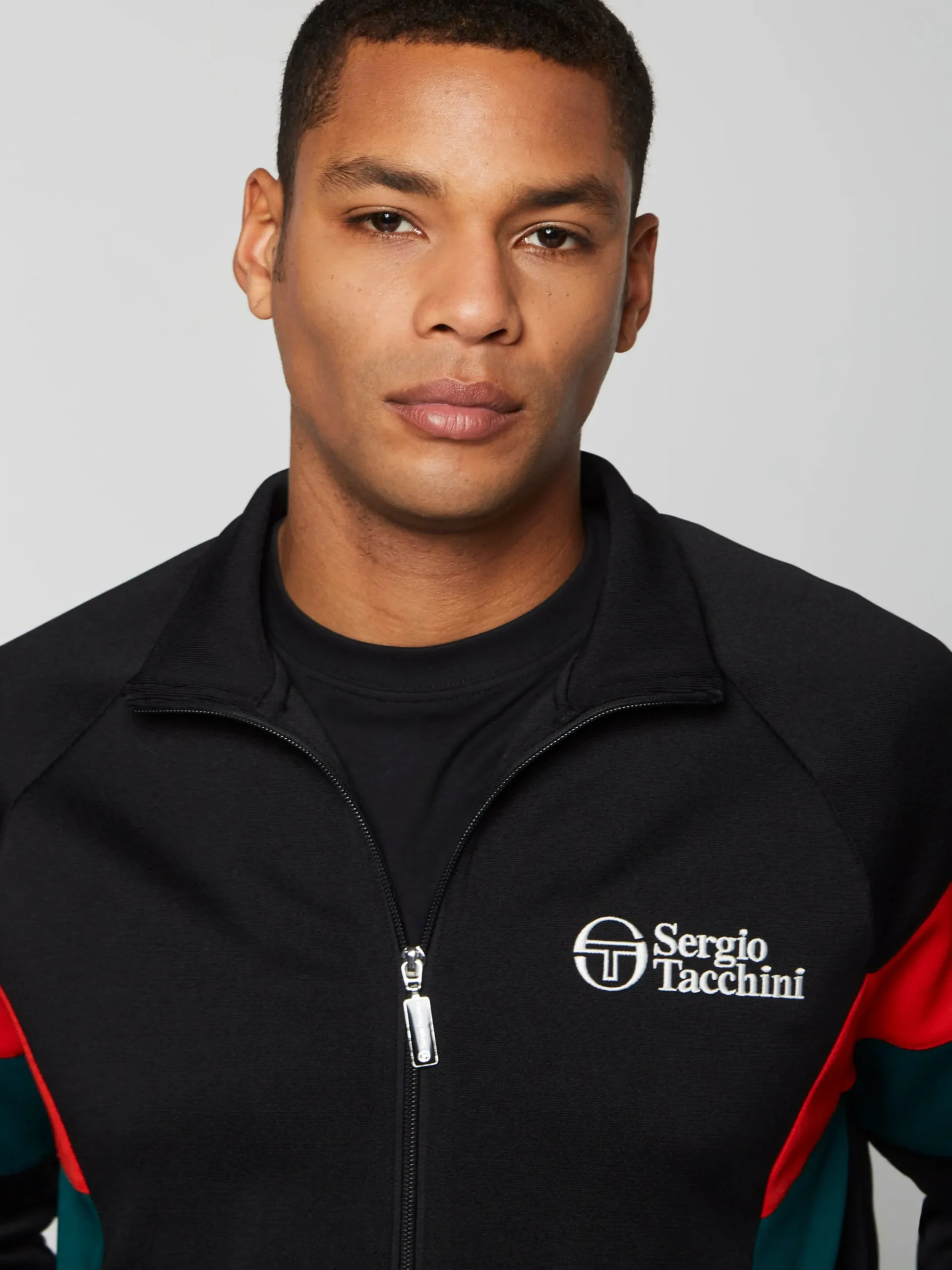 Sergio Tacchini Pero Track Jacket- BLACK BEAUTY Outlet