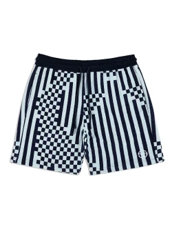 Sergio Tacchini Piastrella Terry Cabana Short- MARITIME BLUE Sale