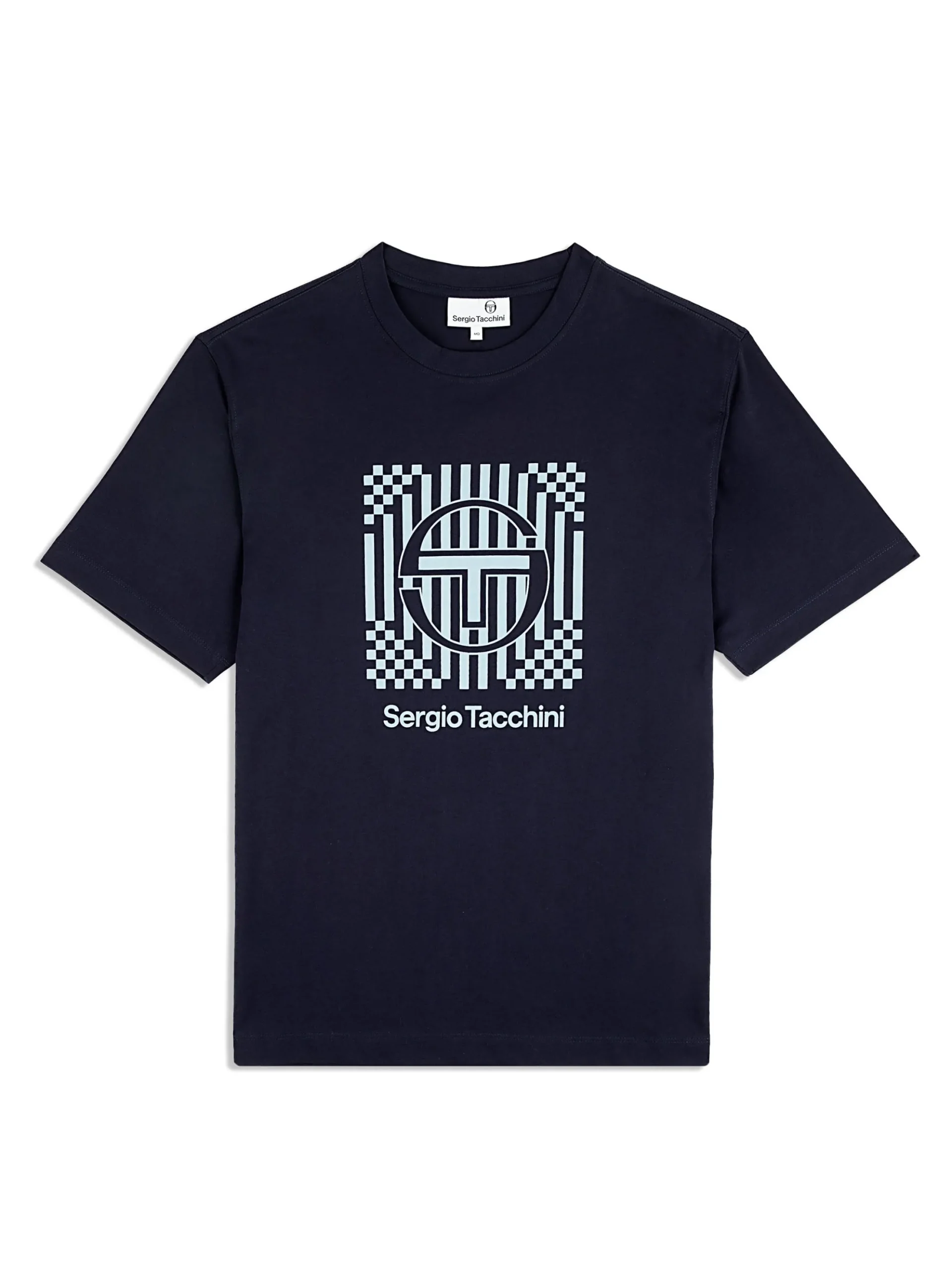 Sergio Tacchini Piastrella T-Shirt- MARITIME BLUE New