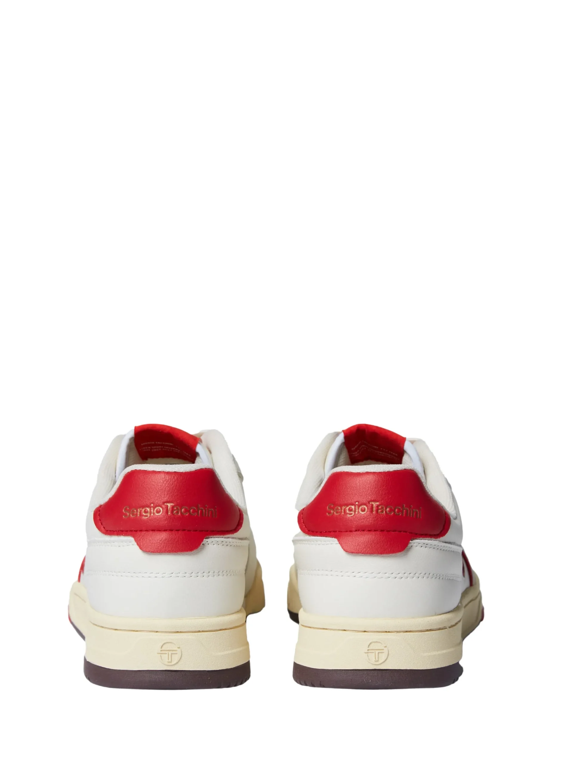 Sergio Tacchini Prime Shot DA Sneaker- Antique White/ Almond Oil/ Adrenaline Red ANTIQUE WHITE/ALMOND OIL/ADRENALINE RED Sale