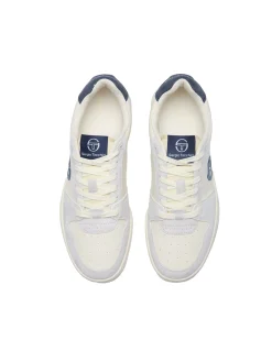 Sergio Tacchini Prime Shot DA- Tofu/ Almond Oil/ Maritime Blue TOFU-ALMOND OIL-MARITIME BLUE Best