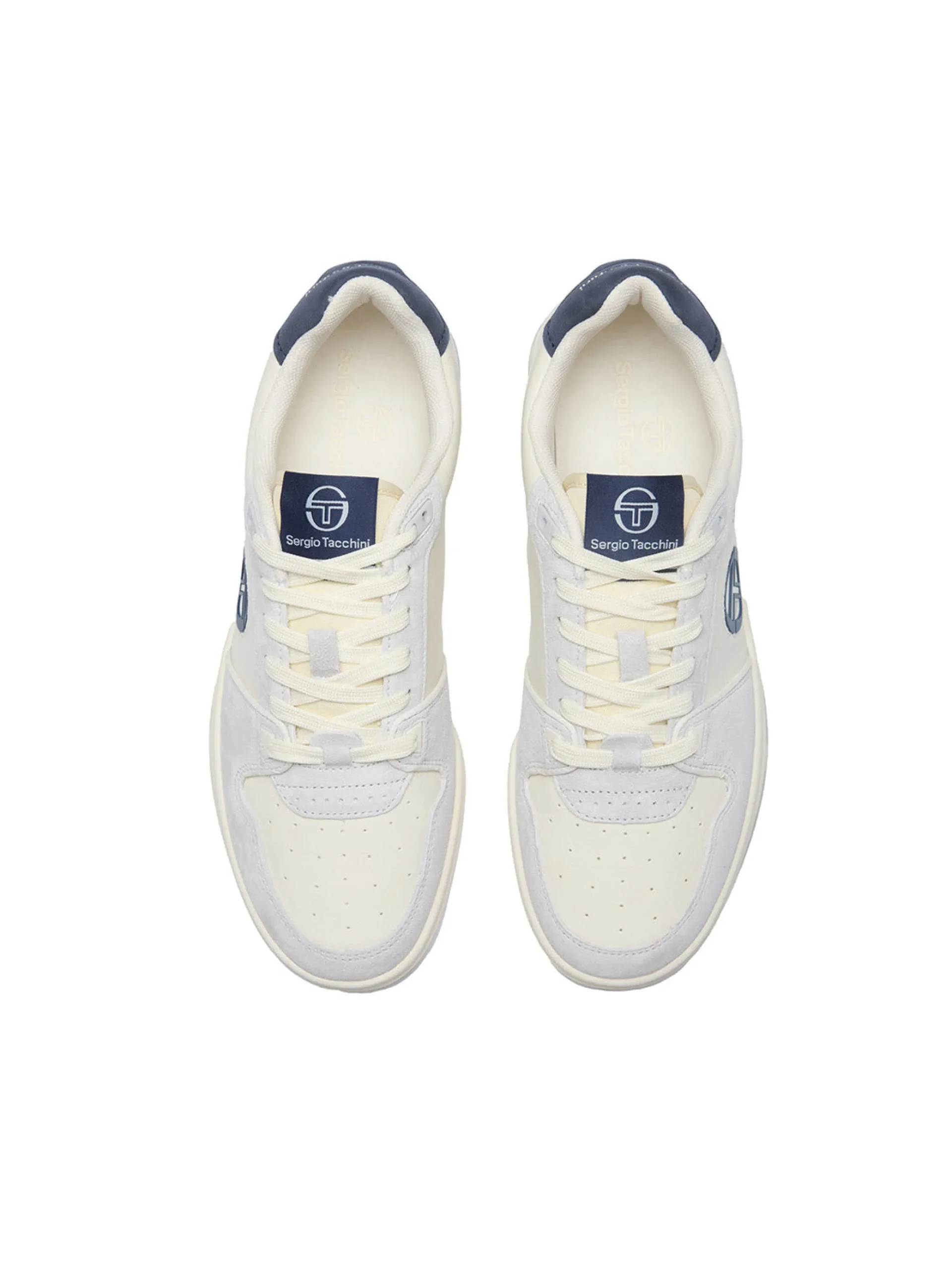 Sergio Tacchini Prime Shot DA- Tofu/ Almond Oil/ Maritime Blue TOFU-ALMOND OIL-MARITIME BLUE Best