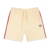 Sergio Tacchini Primo Velour Short- PEARL IVORY Online
